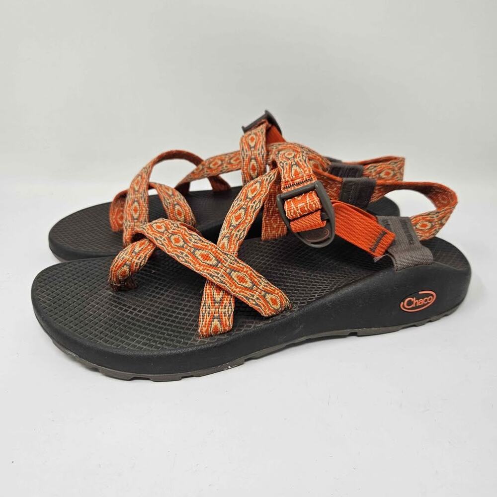 Chaco Womens shoes 12 Strappy Hiking Sandals orange
